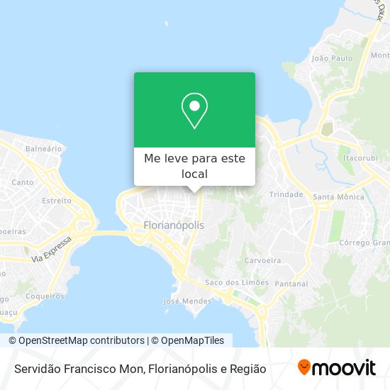 Servidão Francisco Mon mapa