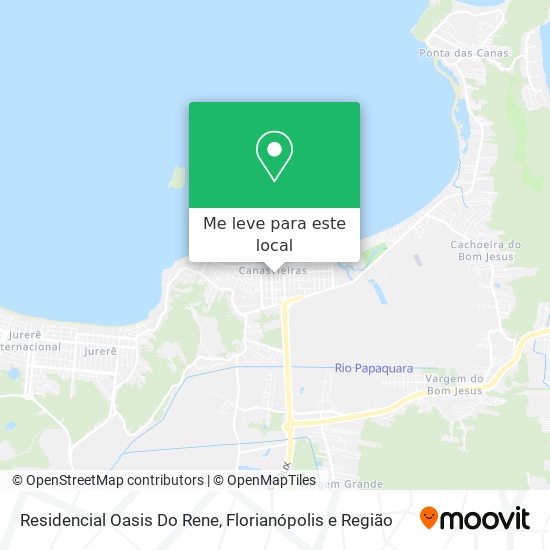 Residencial Oasis Do Rene mapa