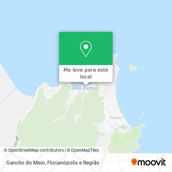 Gancho do Meio mapa
