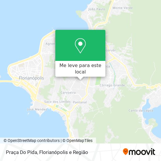 Praça Do Pida mapa