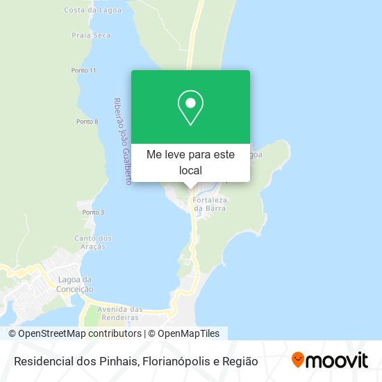 Residencial dos Pinhais mapa