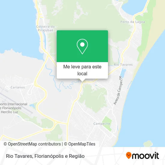 Rio Tavares mapa