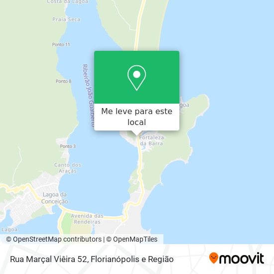 Rua Marçal Viêira 52 mapa