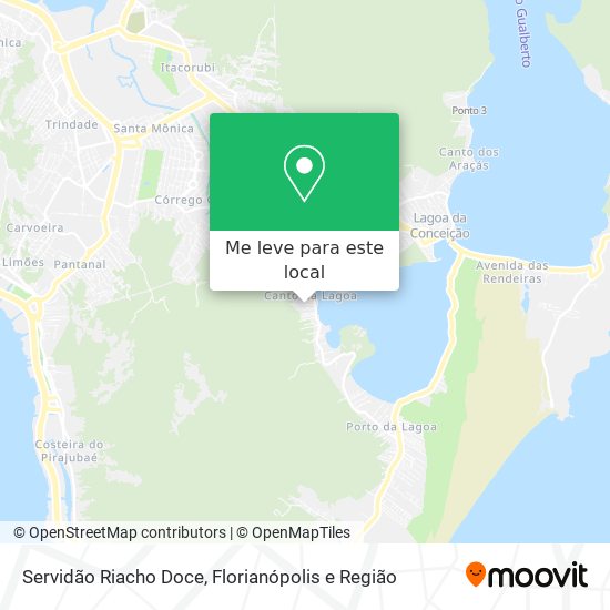 Servidão Riacho Doce mapa