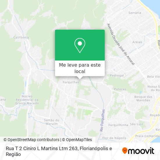 Rua T 2 Ciniro L Martins Ltm 263 mapa