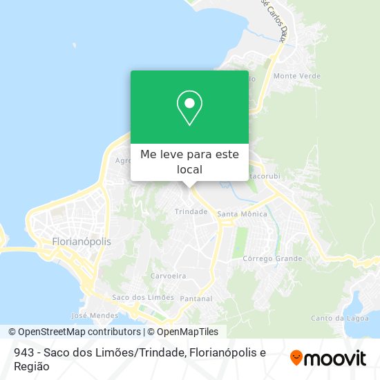 943 - Saco dos Limões/Trindade mapa