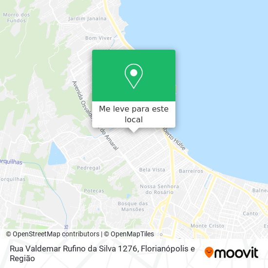 Rua Valdemar Rufino da Silva 1276 mapa