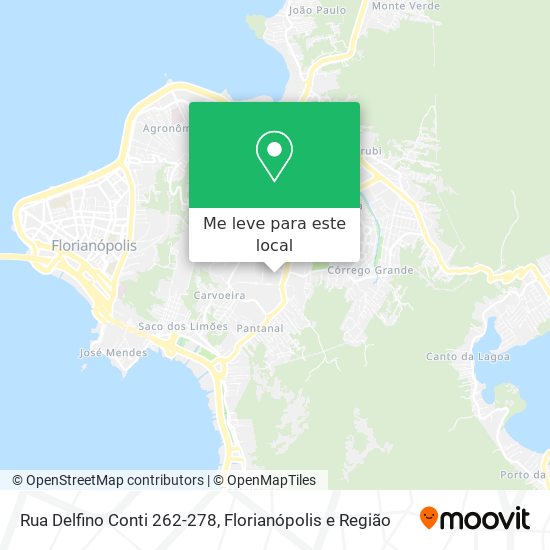 Rua Delfino Conti 262-278 mapa
