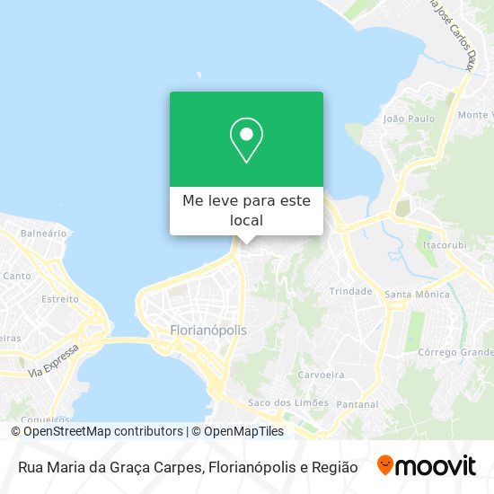 Rua Maria da Graça Carpes mapa