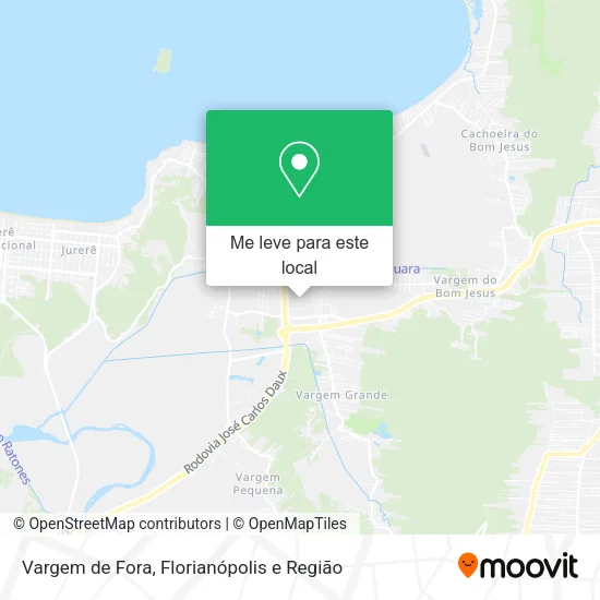 Vargem de Fora mapa