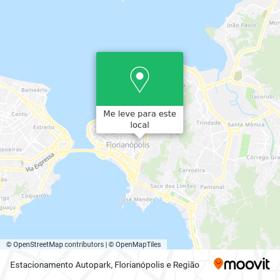 Estacionamento Autopark mapa