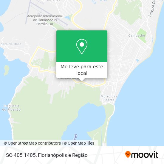 SC-405 1405 mapa