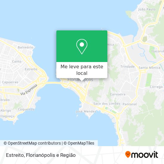 Estreito mapa