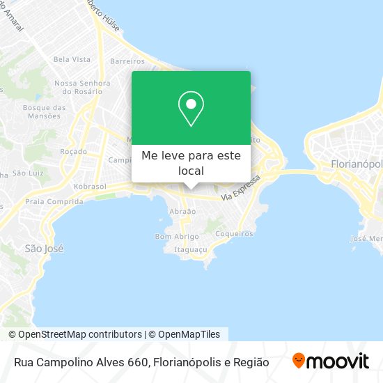 Rua Campolino Alves 660 mapa