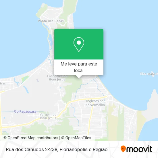Rua dos Canudos 2-238 mapa
