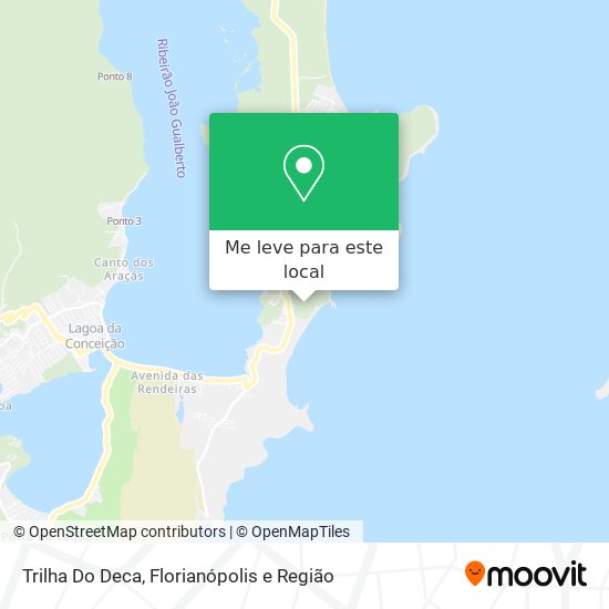 Trilha Do Deca mapa