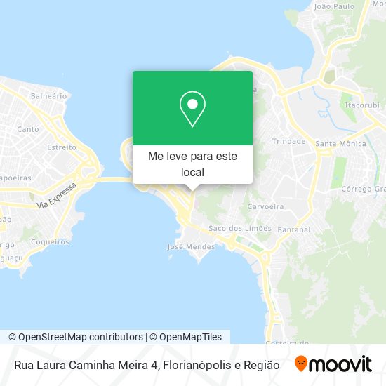 Rua Laura Caminha Meira 4 mapa