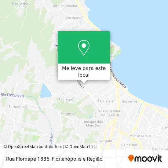 Rua Flomape 1885 mapa