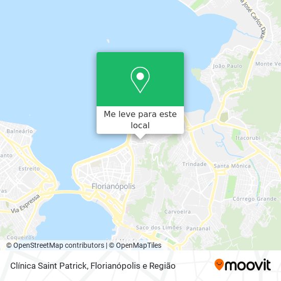 Clínica Saint Patrick mapa