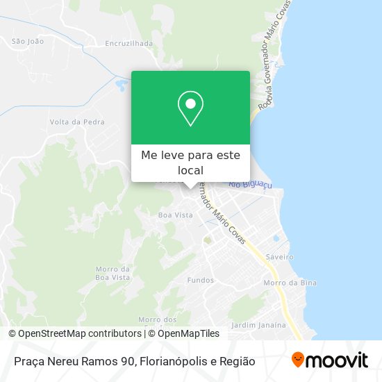 Praça Nereu Ramos 90 mapa