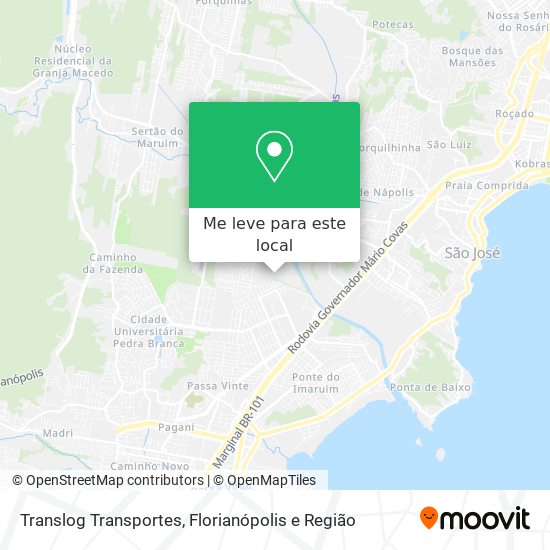 Translog Transportes mapa