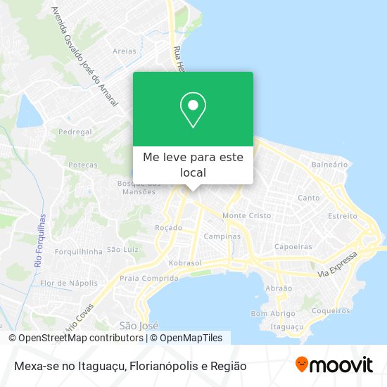 Mexa-se no Itaguaçu mapa