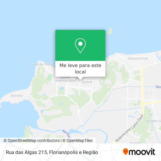 Rua das Algas 215 mapa