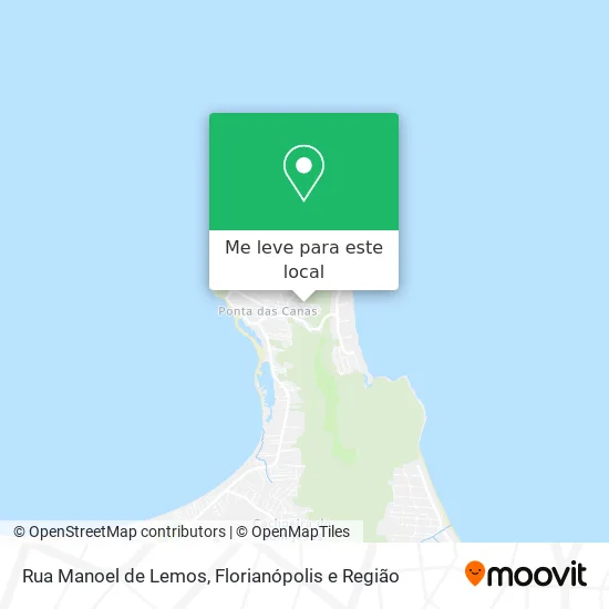 Rua Manoel de Lemos mapa