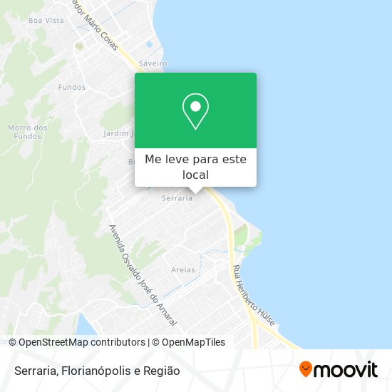 Serraria mapa