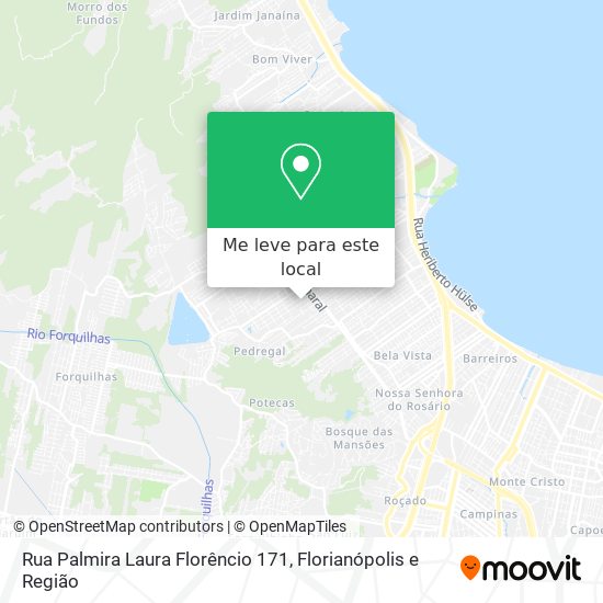 Rua Palmira Laura Florêncio 171 mapa