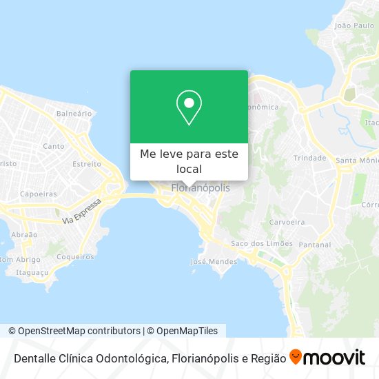 Dentalle Clínica Odontológica mapa