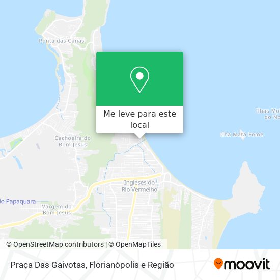 Praça Das Gaivotas mapa