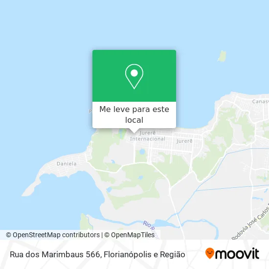 Rua dos Marimbaus 566 mapa