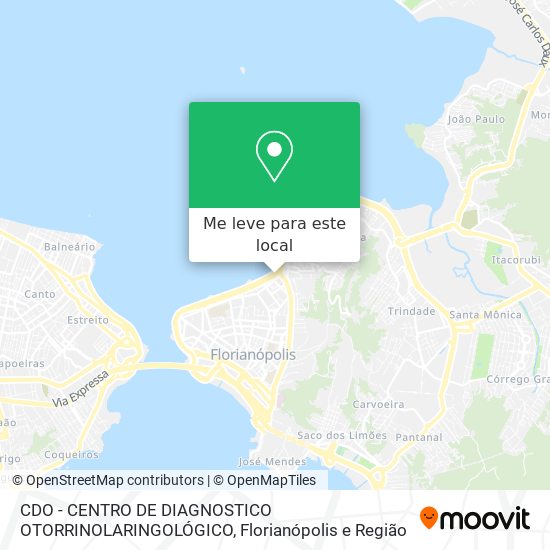 CDO - CENTRO DE DIAGNOSTICO OTORRINOLARINGOLÓGICO mapa