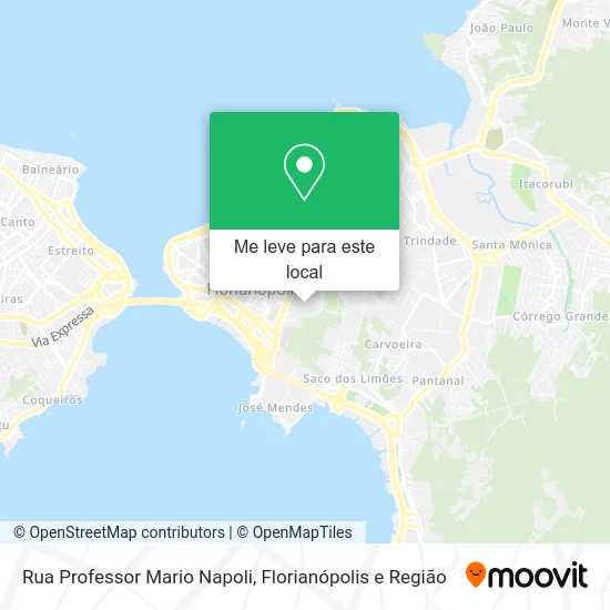 Rua Professor Mario Napoli mapa