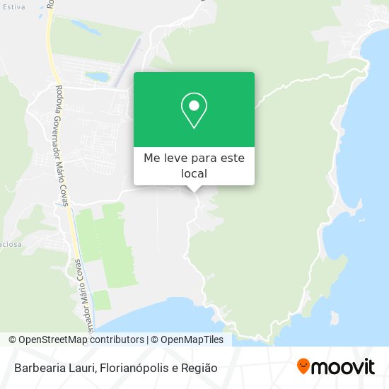 Barbearia Lauri mapa