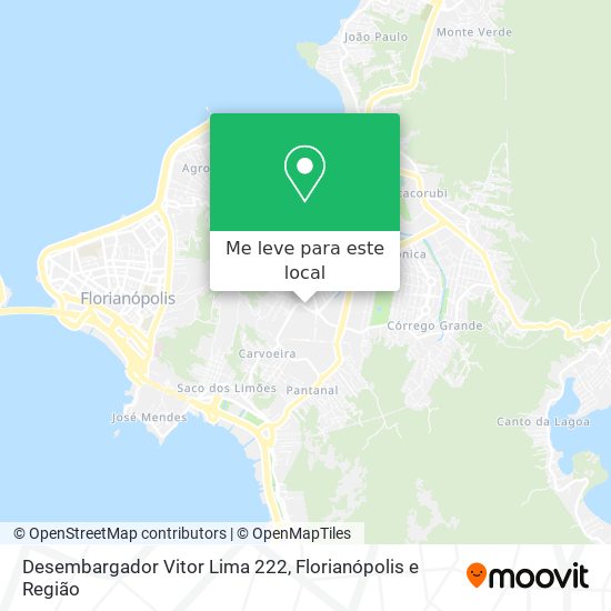 Desembargador Vitor Lima 222 mapa