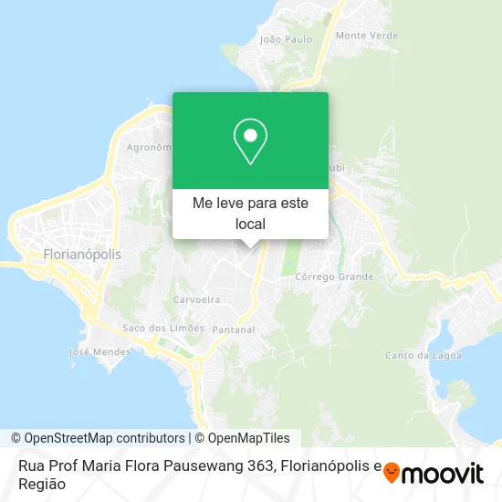 Rua Prof Maria Flora Pausewang 363 mapa