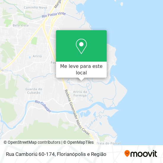 Rua Camboriú 60-174 mapa