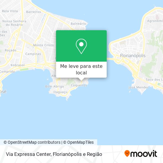 Via Expressa Center mapa