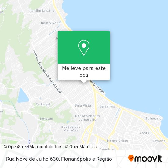 Rua Nove de Julho 630 mapa