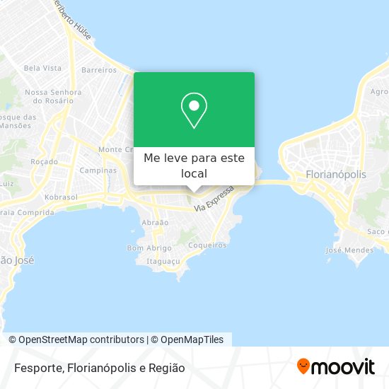 Fesporte mapa