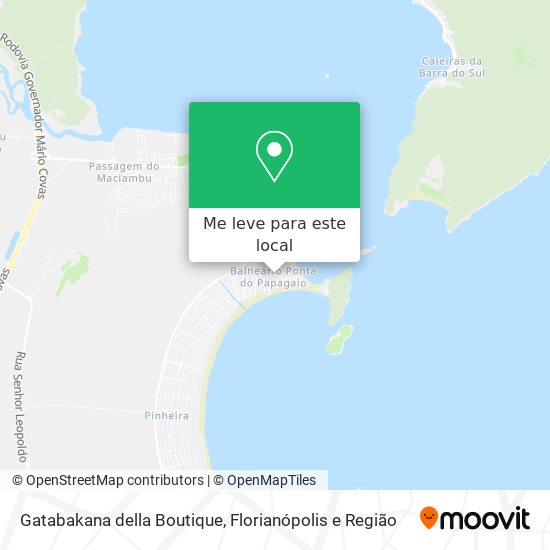 Gatabakana della Boutique mapa