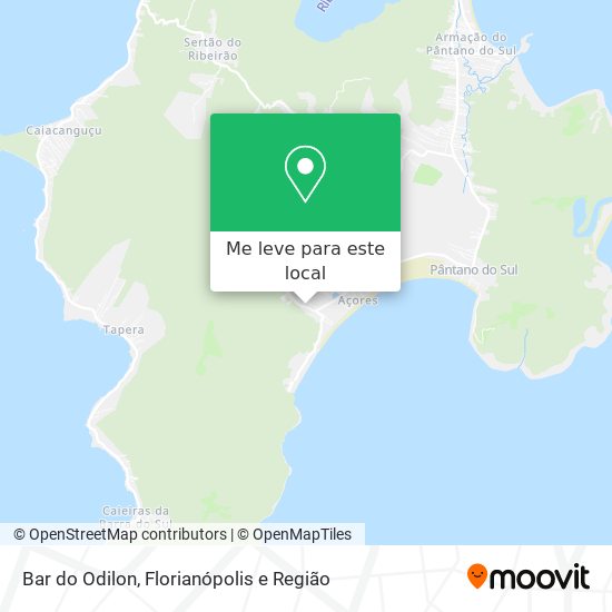 Bar do Odilon mapa