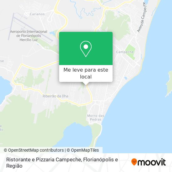 Ristorante e Pizzaria Campeche mapa