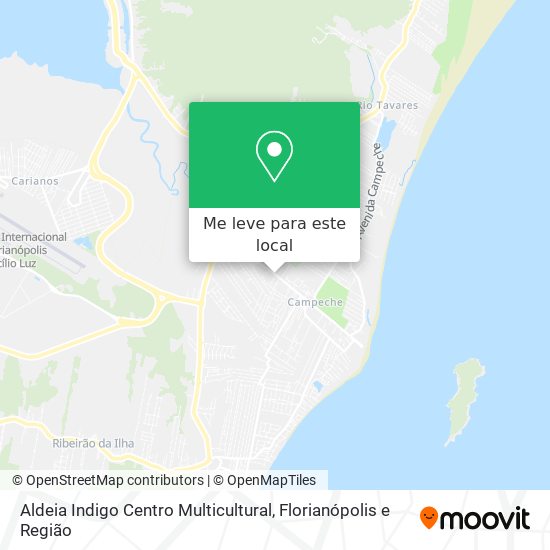 Aldeia Indigo Centro Multicultural mapa