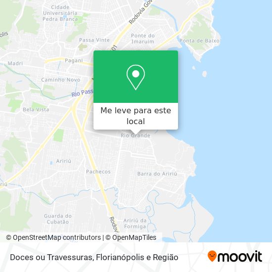 Doces ou Travessuras mapa