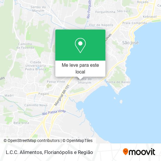 L.C.C. Alimentos mapa