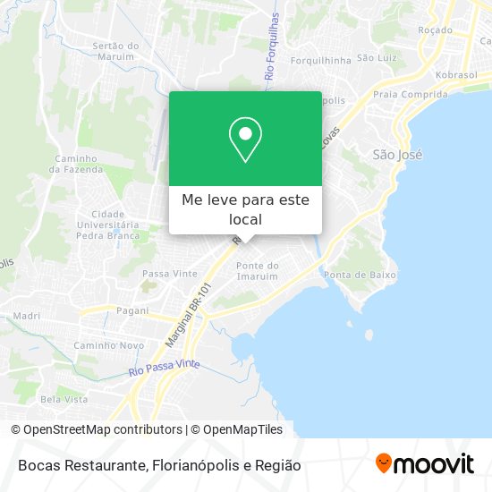 Bocas Restaurante mapa