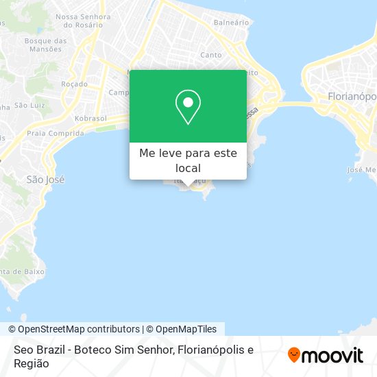 Seo Brazil - Boteco Sim Senhor mapa